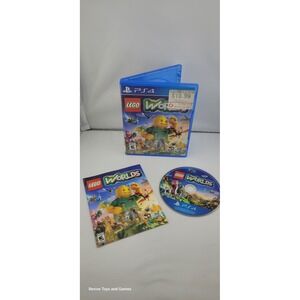 LEGO Worlds (Sony PlayStation 4, PS4 2017) CIB Complete Tested and Working Great
